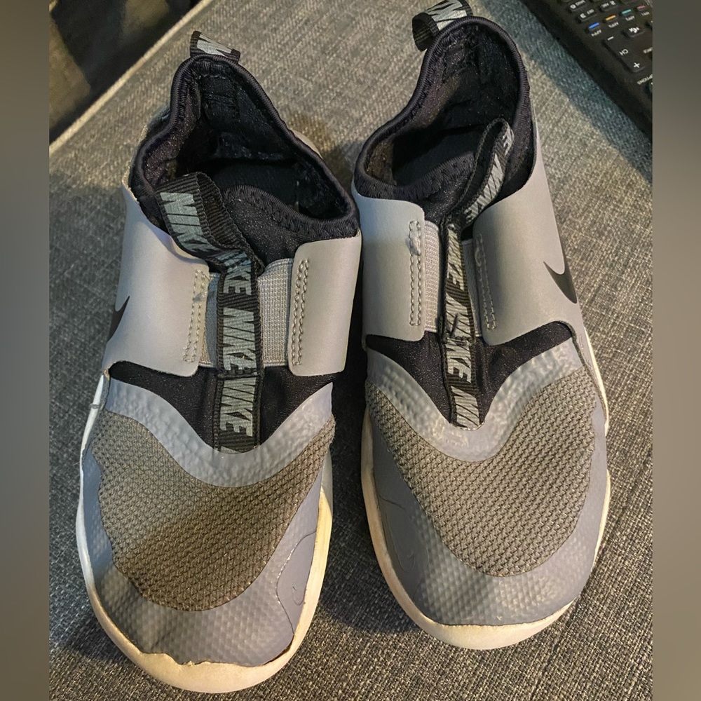 Grey Nike size 13 slip ons!